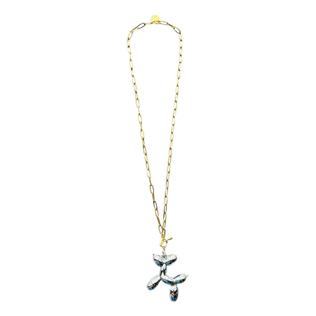 Balloon Necklace | Silver