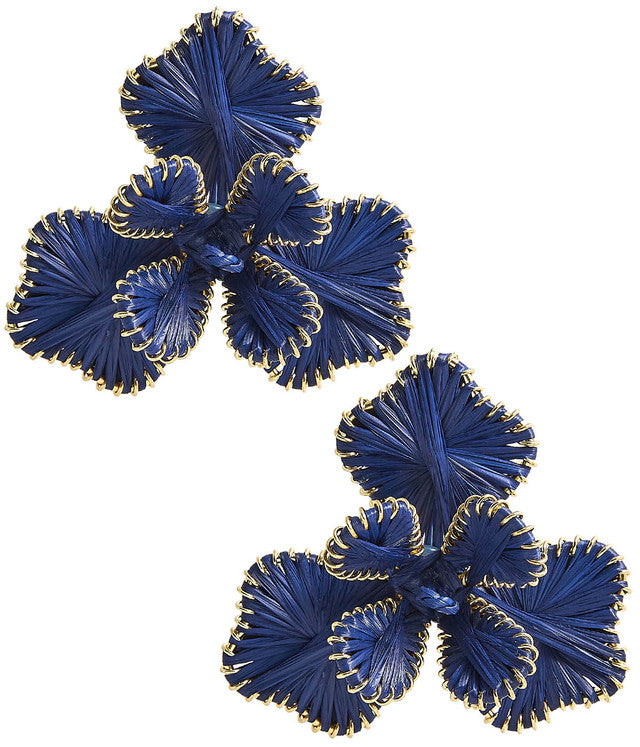 Kaia Navy Earrings