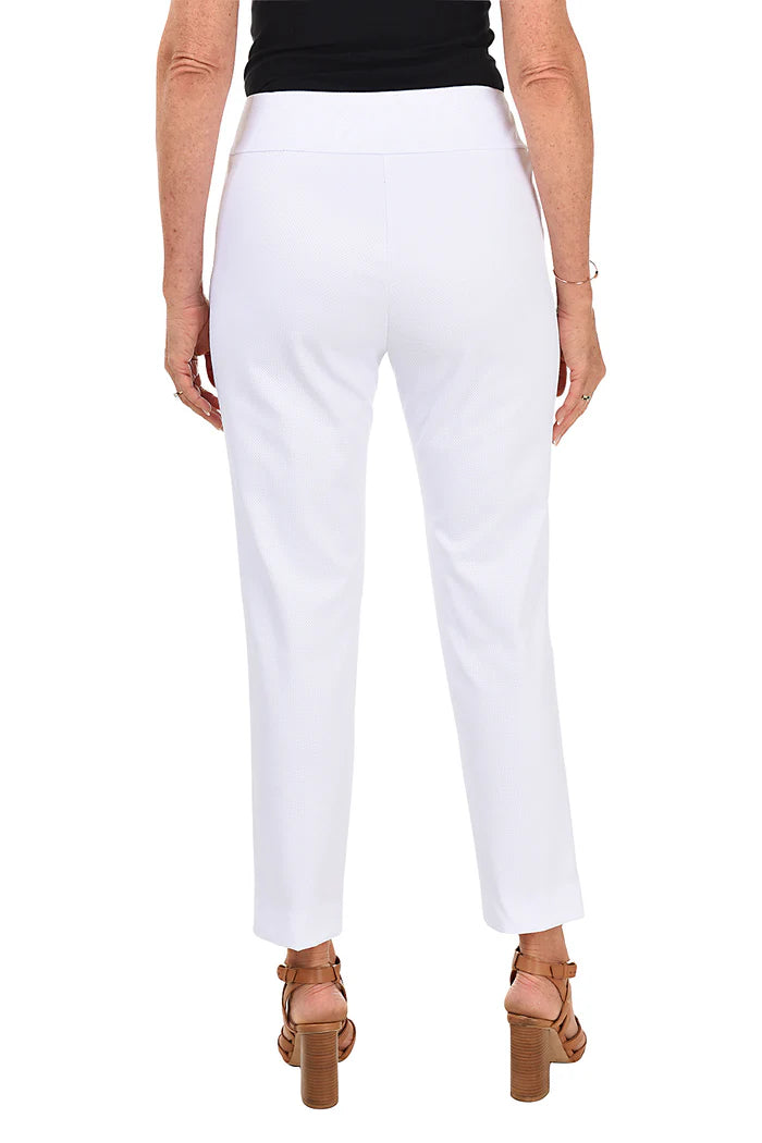 White Pique Pant
