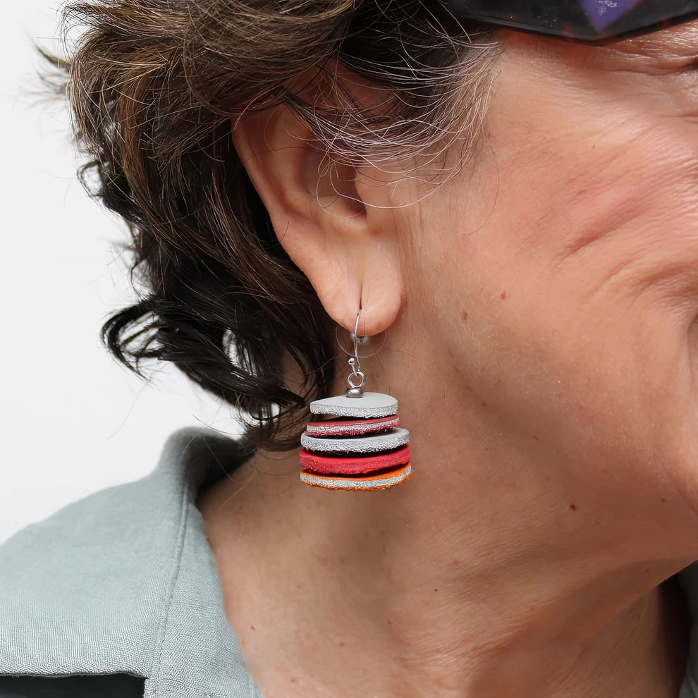 Leather Lux Earring