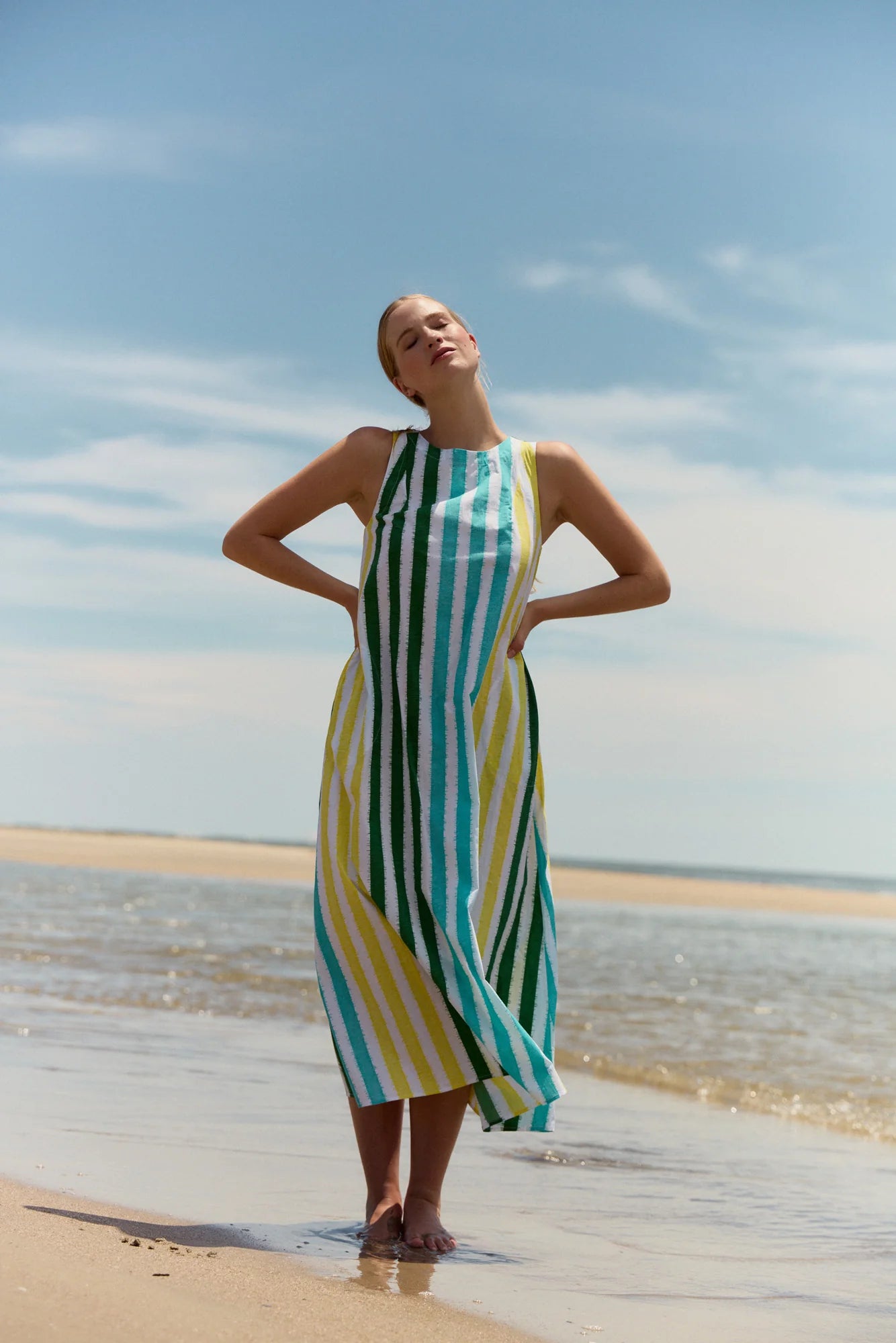 Dani Dress | Sorrento Stripe