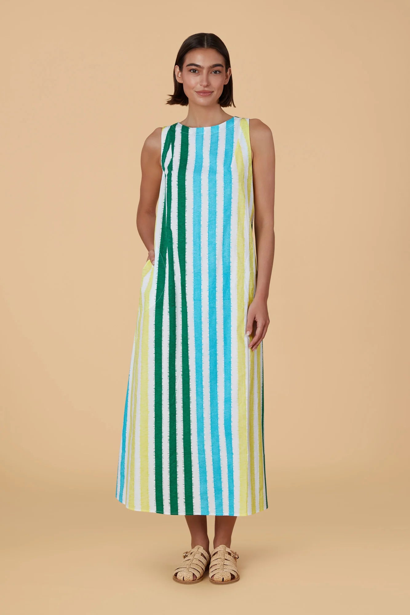 Dani Dress | Sorrento Stripe