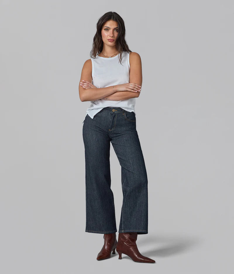 Colette Pinstripe Jean