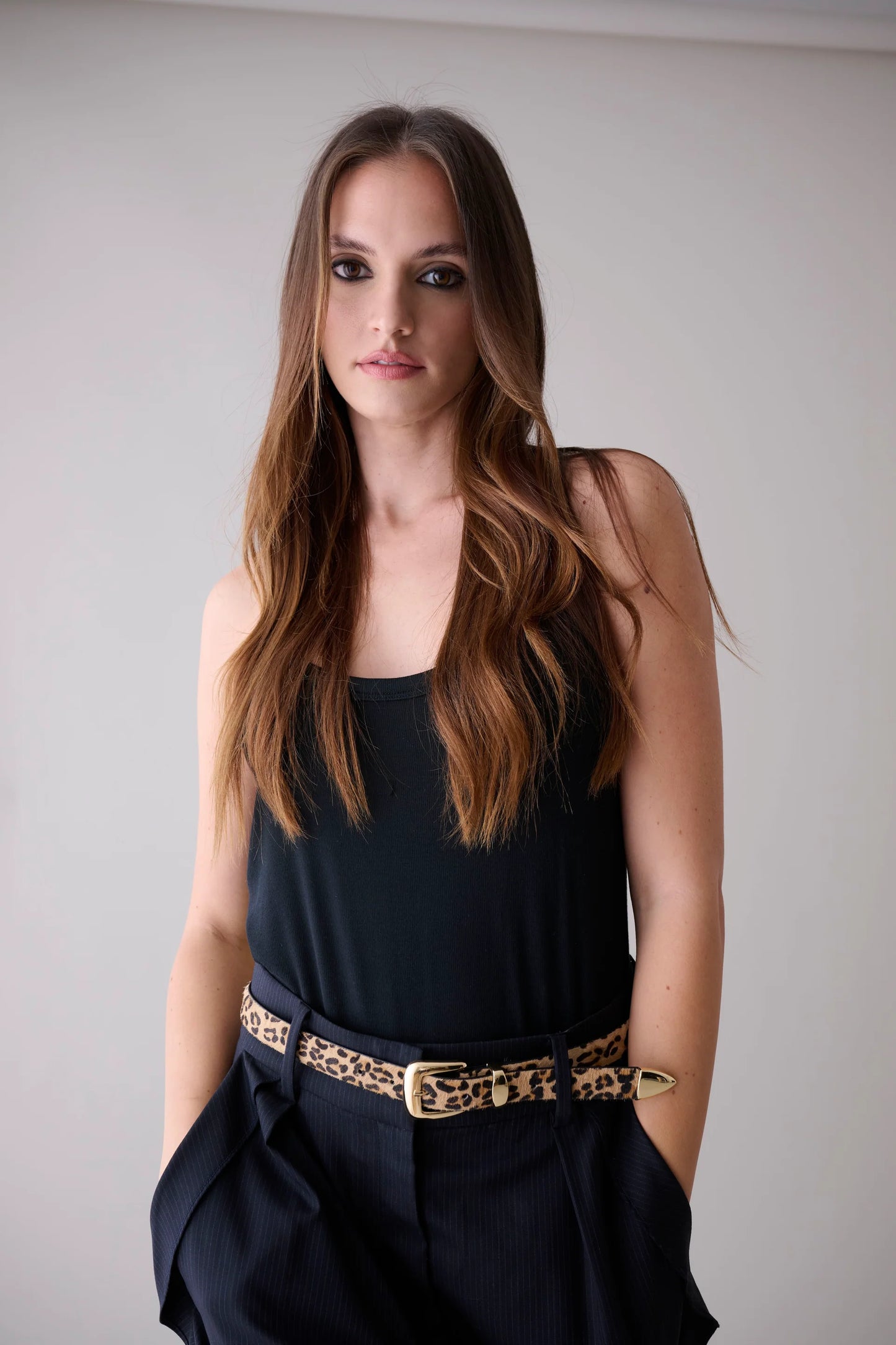 Silverlake Belt | Leopard