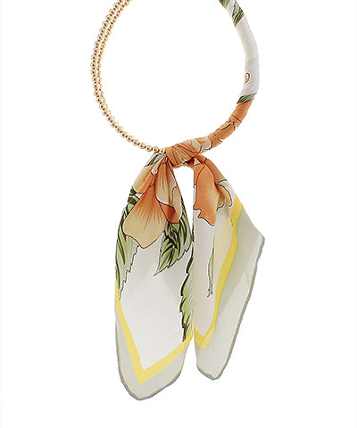 Scarf Wrapped Collar | Sage