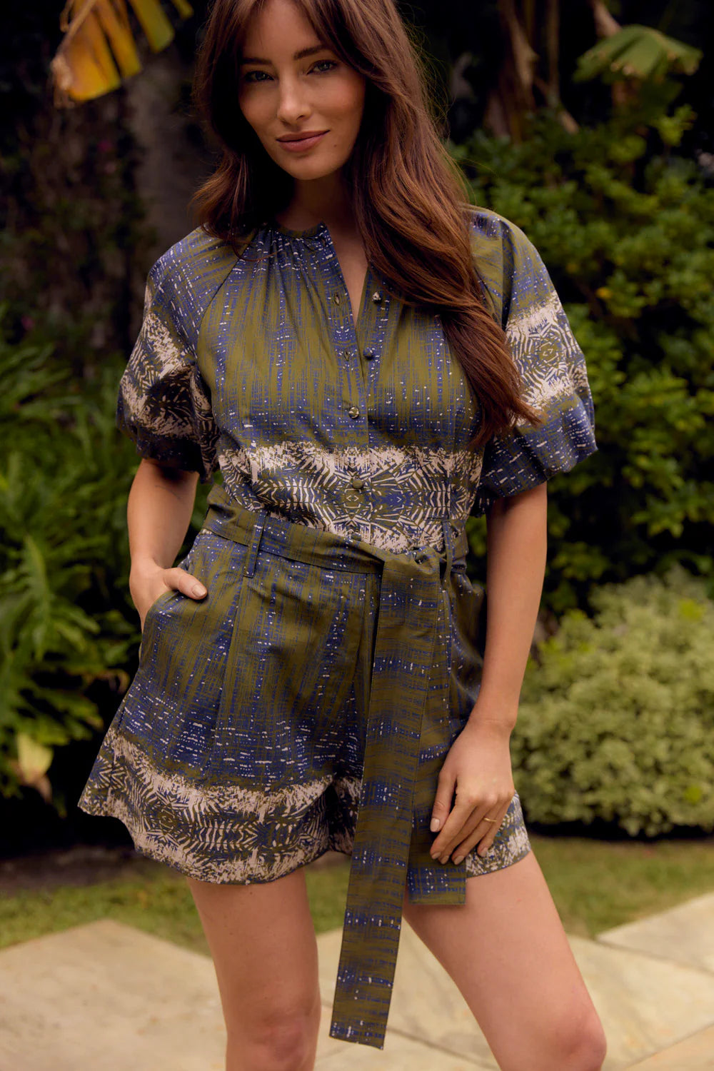 Jane Romper | Wild Palms