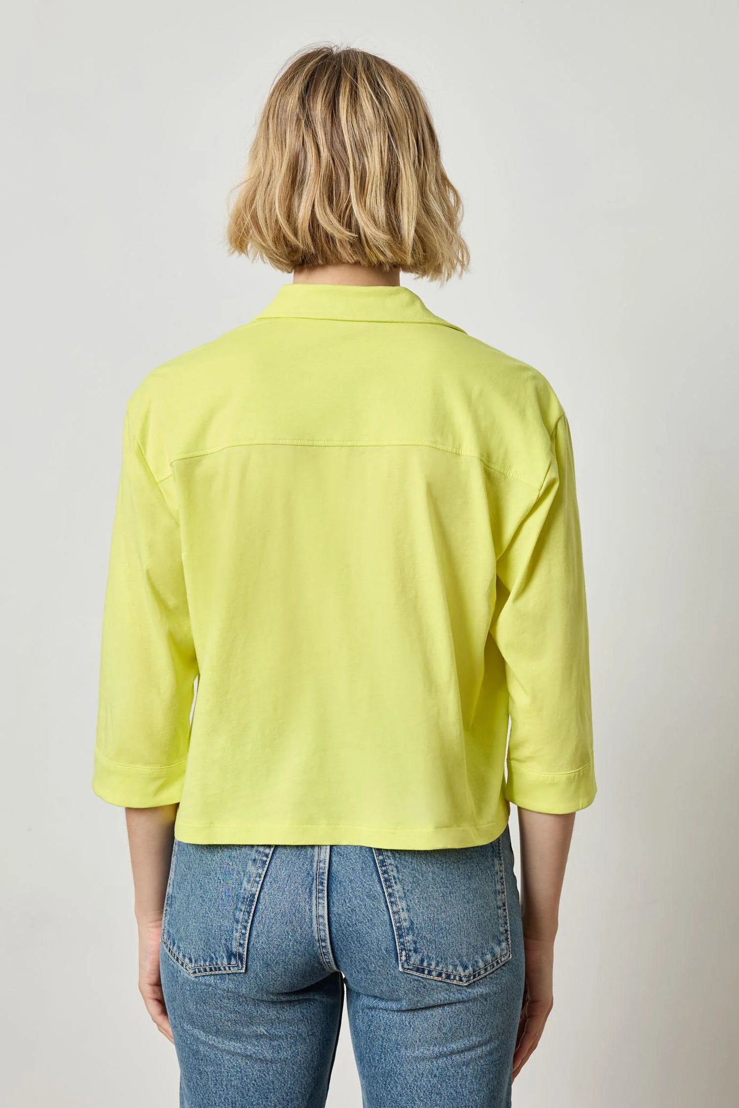 Easy Button Down | Keylime