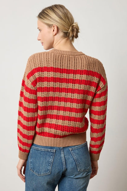 Stripe Stitch Sweater | Acorn