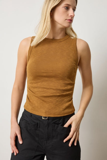 Rib Side Pleat Tank