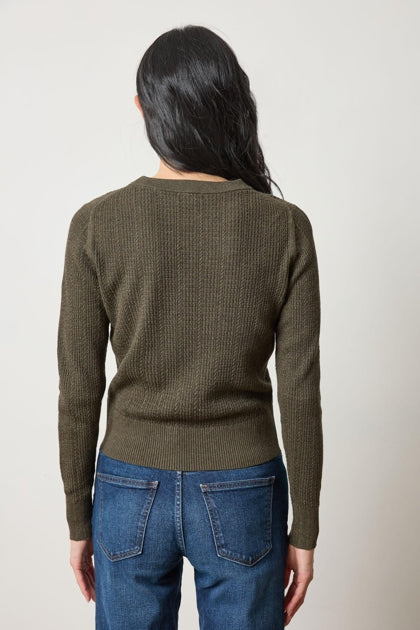 Multi Stitch Pullover | Fir