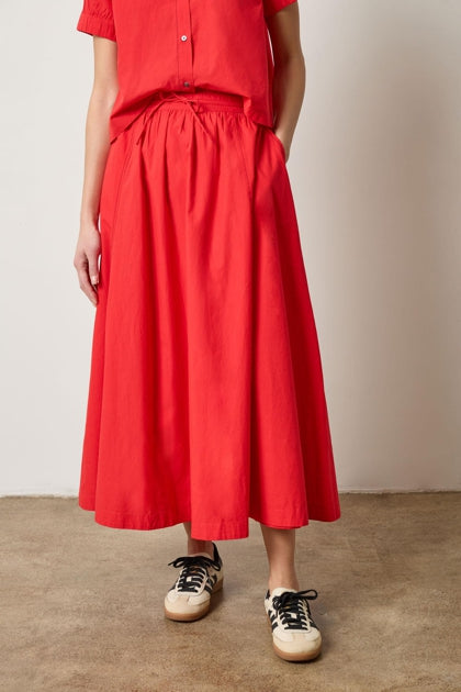 Maxi Skirt | Scarlet