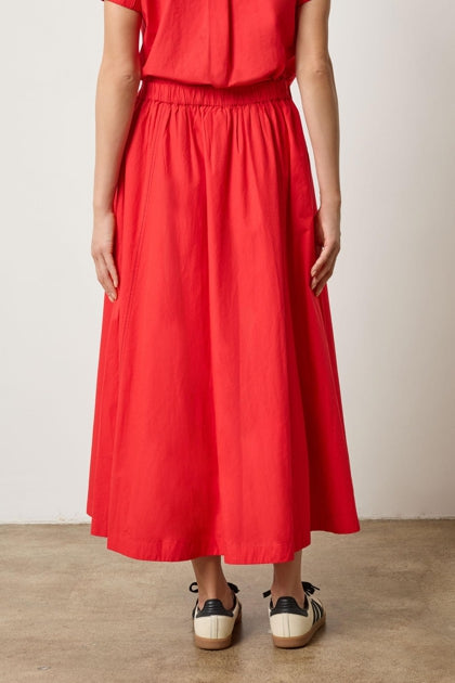 Maxi Skirt | Scarlet