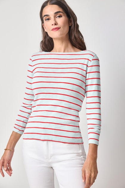 Striped Boatneck | Seabreeze