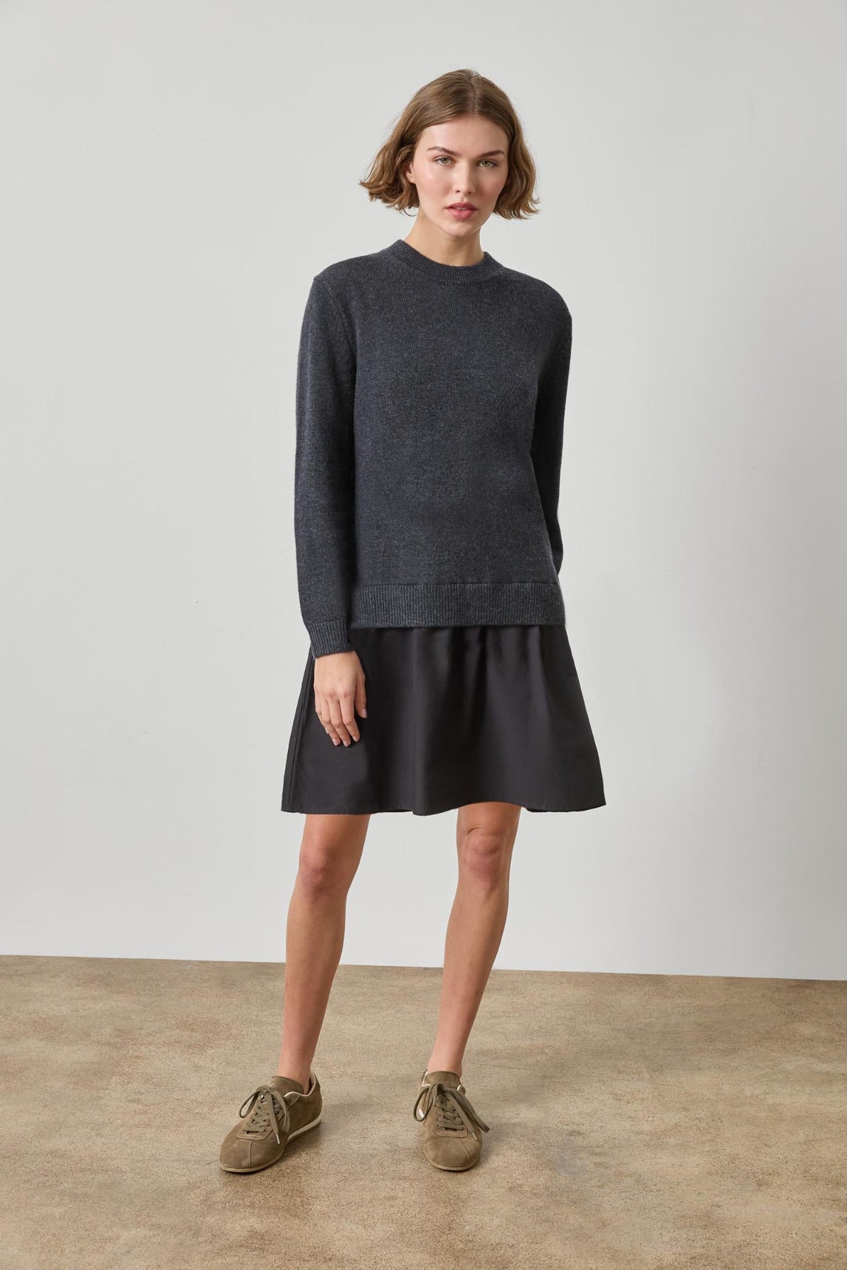 Combo Sweater Dress