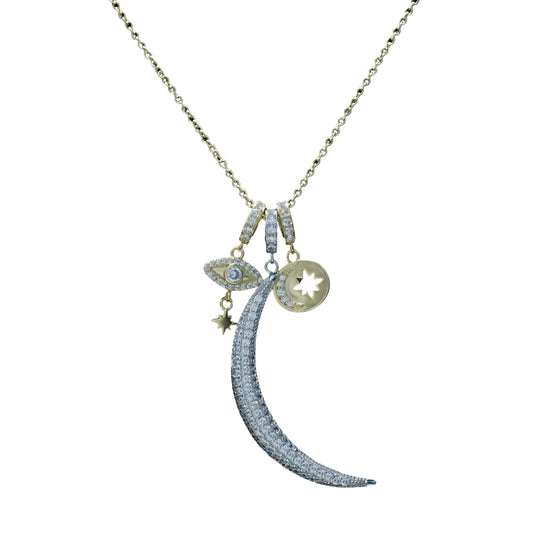Charm Necklace | Evil Eye