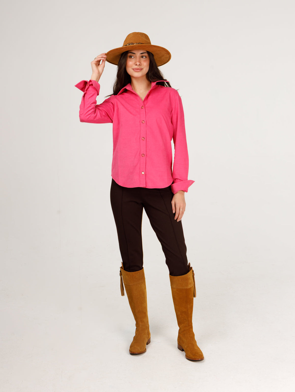 Liz Top | Hot Pink