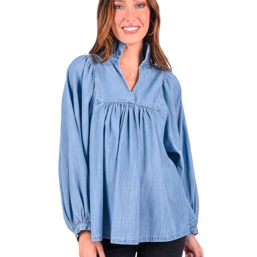 Stella Top | Denim
