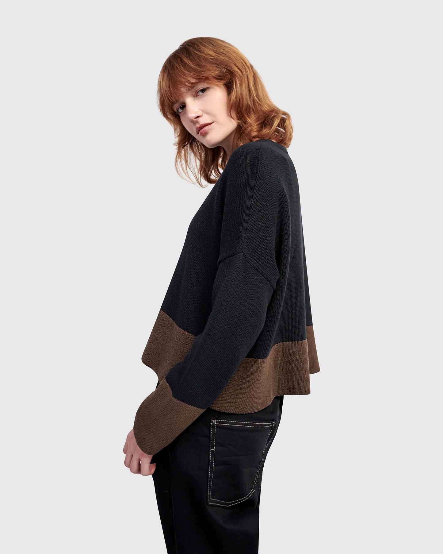 Vista Block Sweater