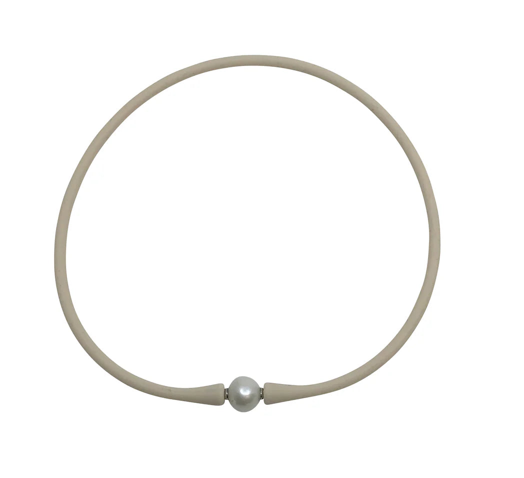 Maui Necklace | Off Wht