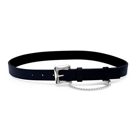 Las Palmas Belt | Blk/Silver