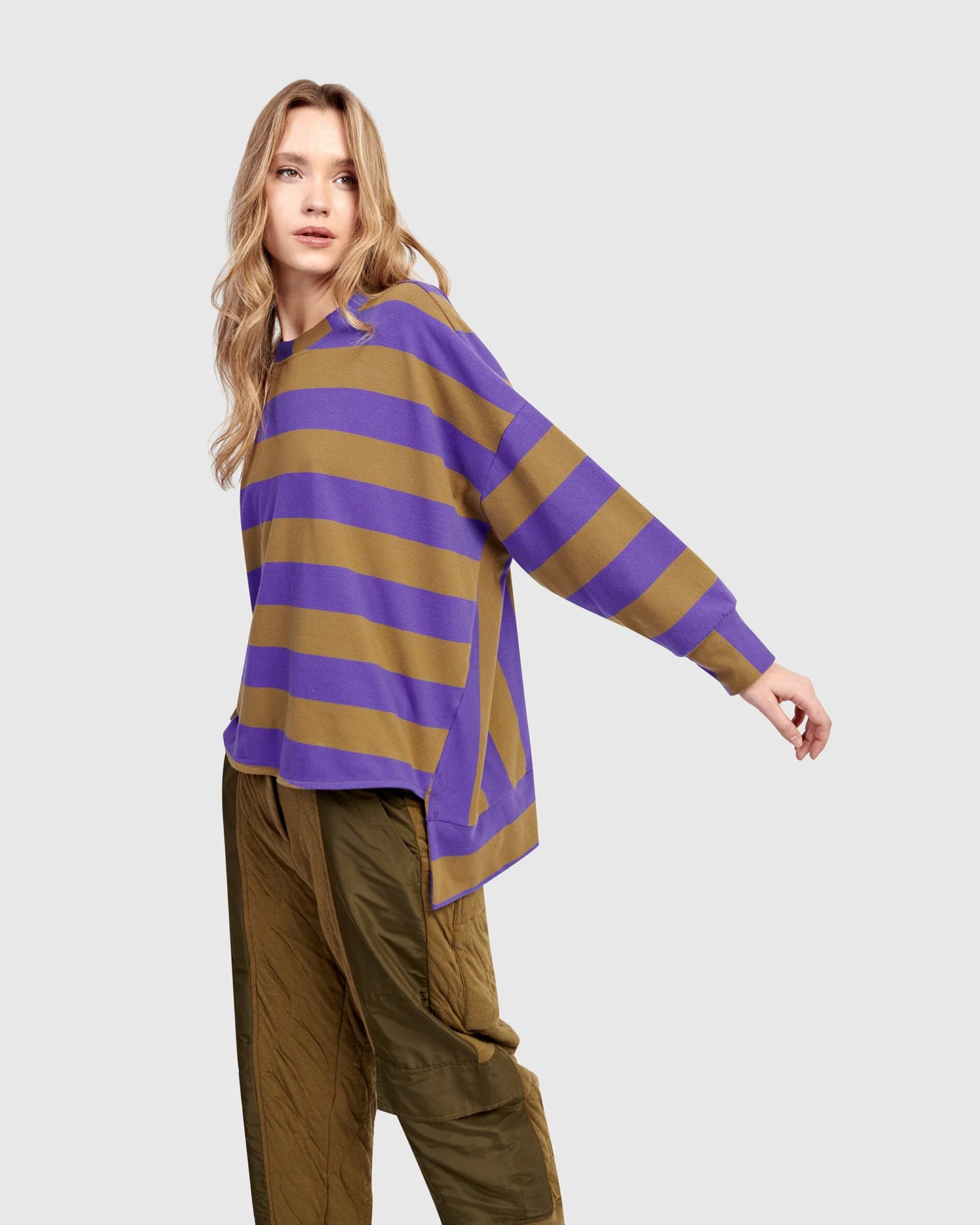 Stripe Pep Tee