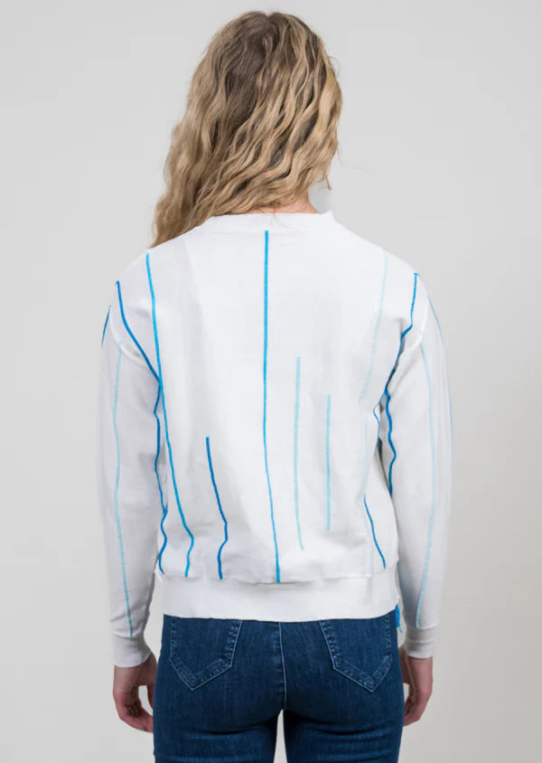 Tassel Sweater | Blue