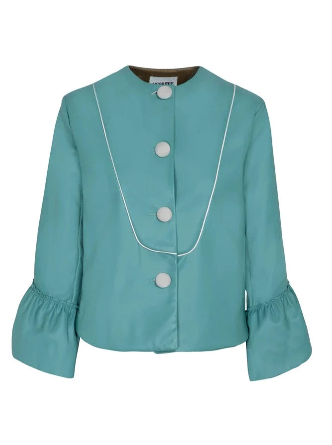 Leather Poppins Jacket