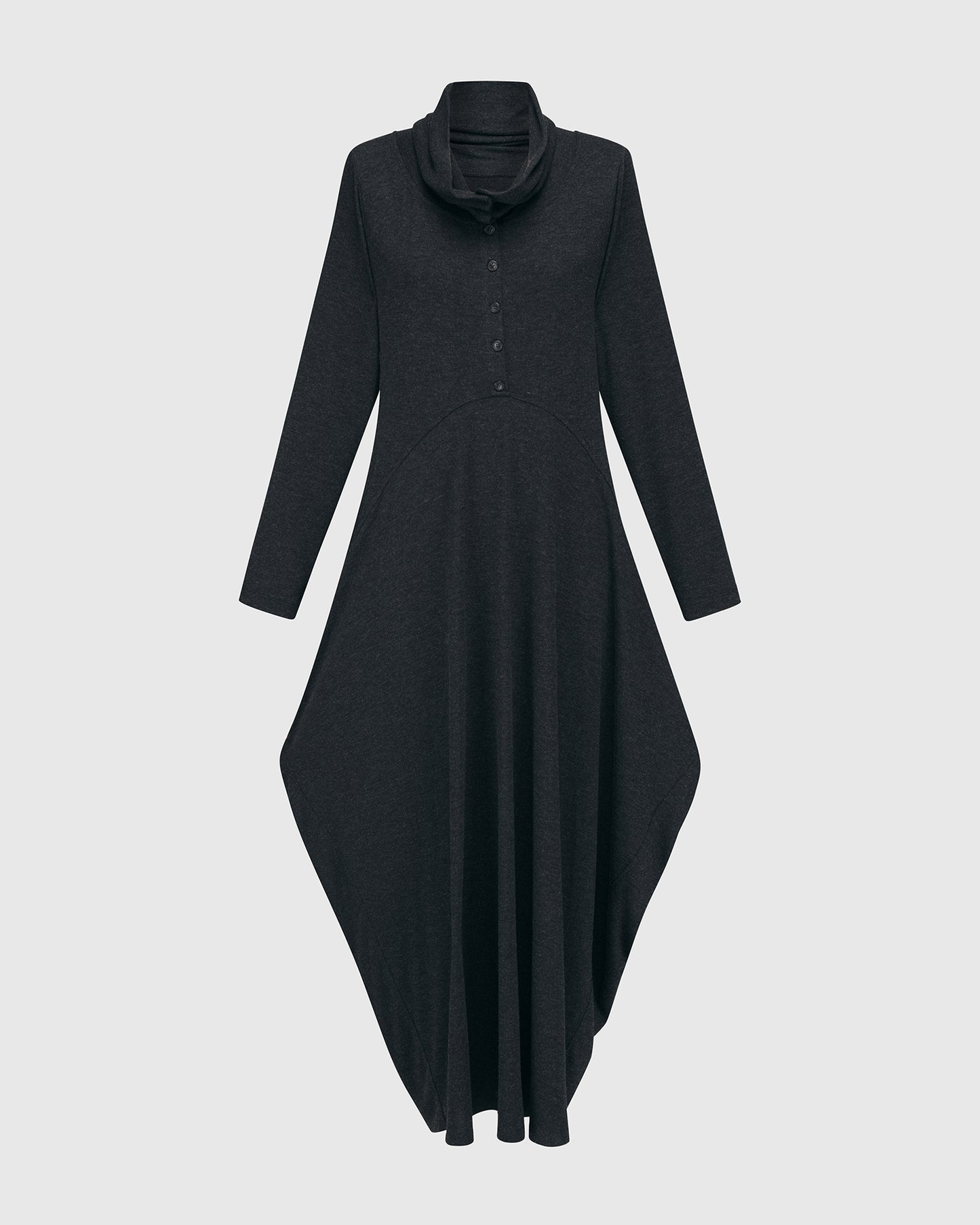 Charcoal Knit Dress