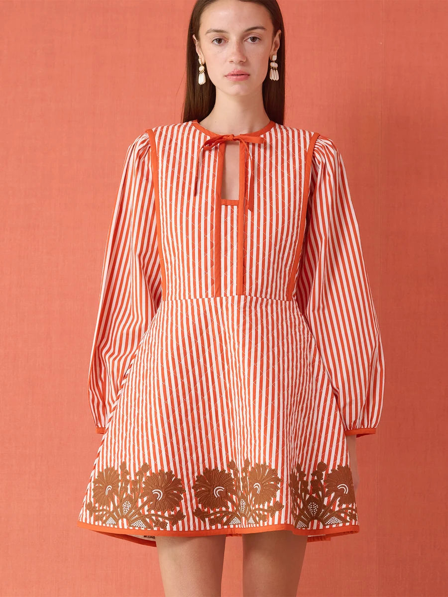 Holly Quilted Mini Dress