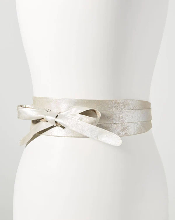 Wrap Belts | Silver Shimmer