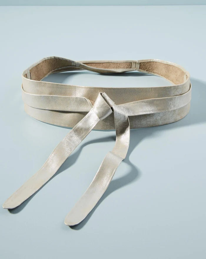 Wrap Belt | Silver Shimmer