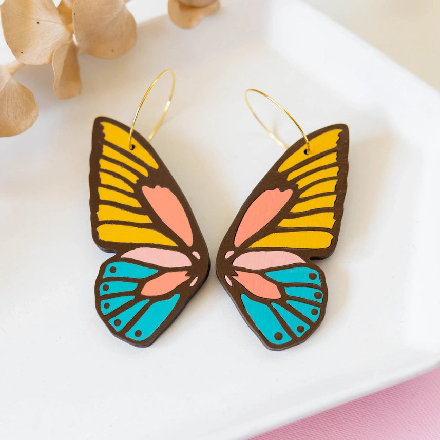 Butterfly Wing Earrings