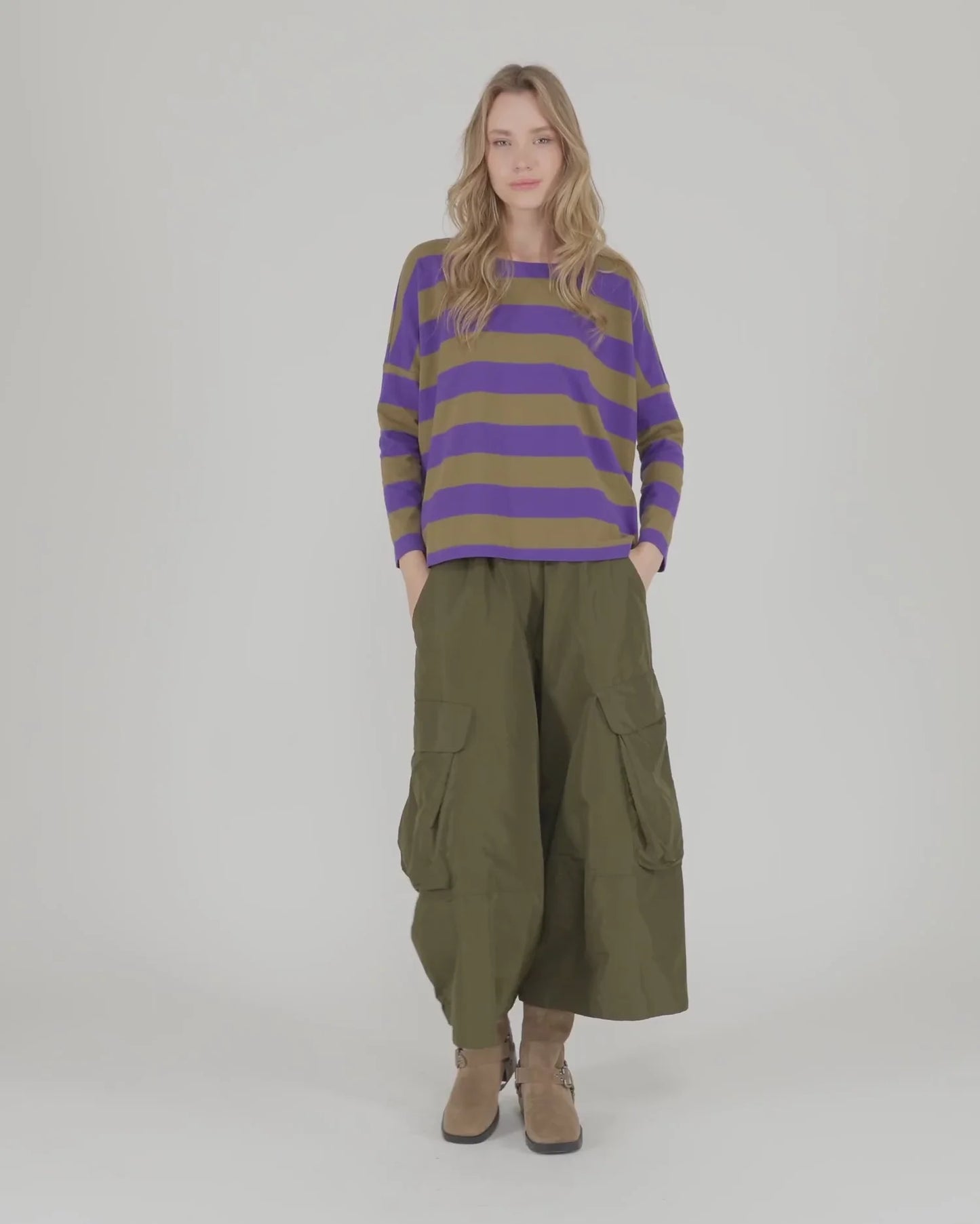 Stripe Pep Tee