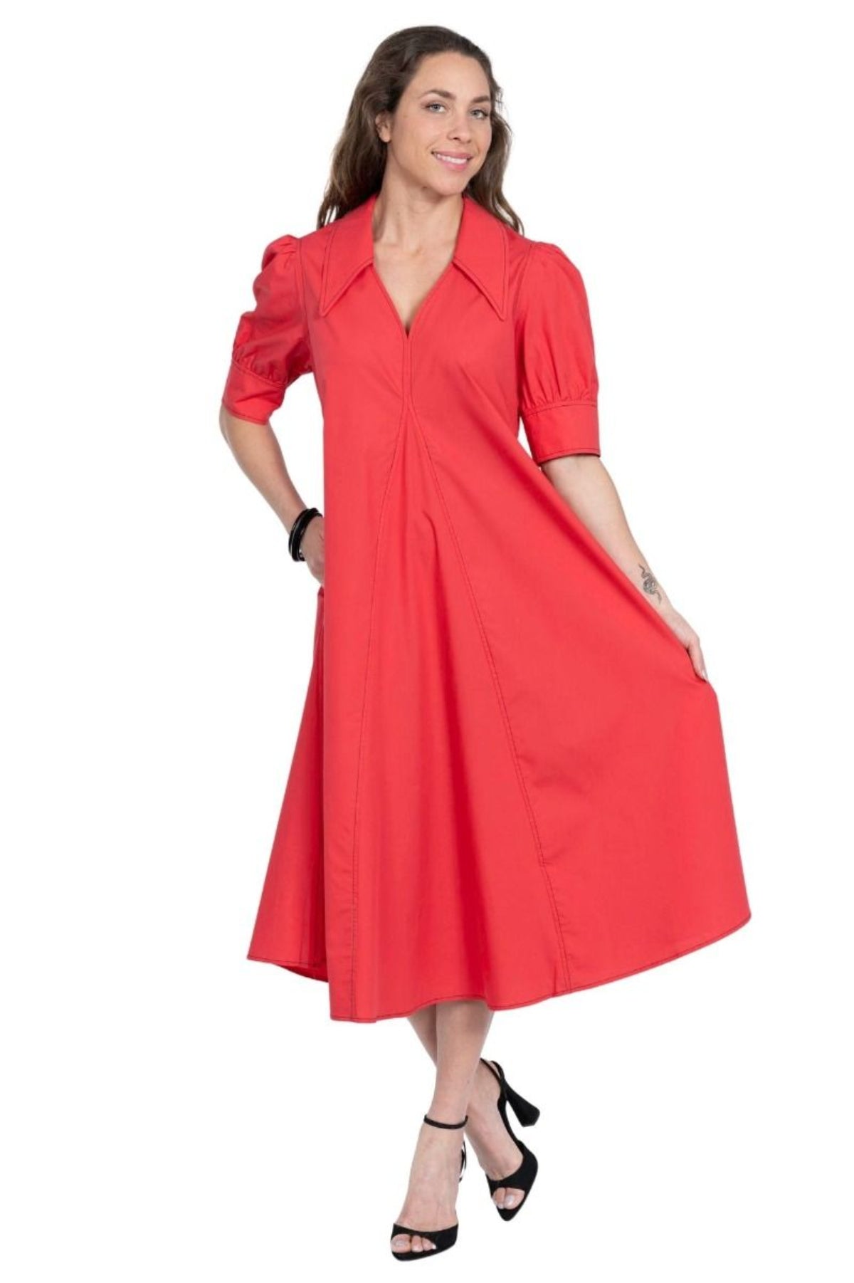 Amber Dress | Red