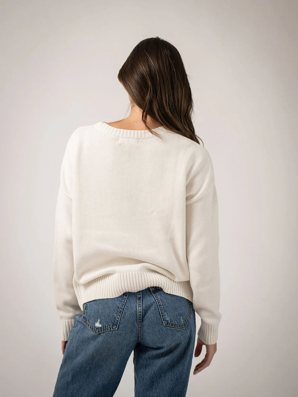 American Flag Monochrome Sweater