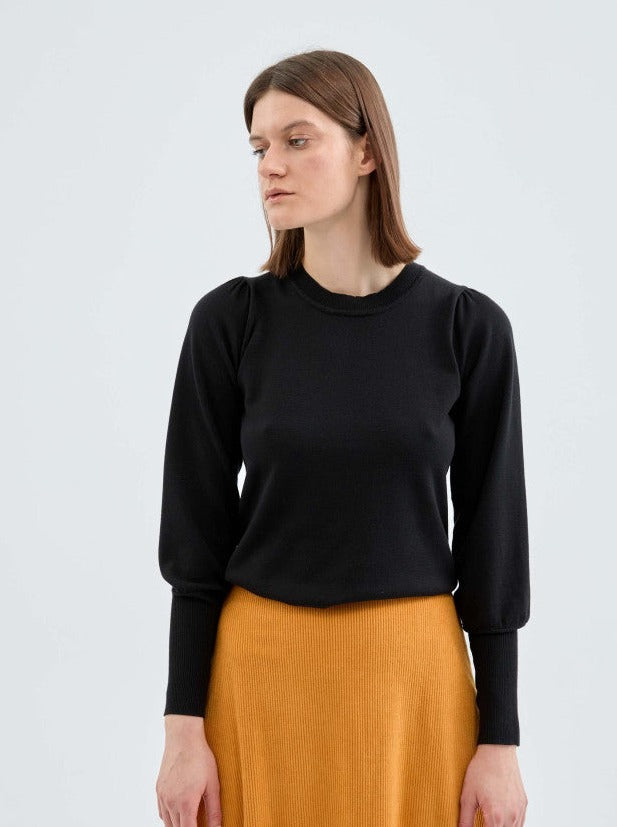 Black Knit Sweater
