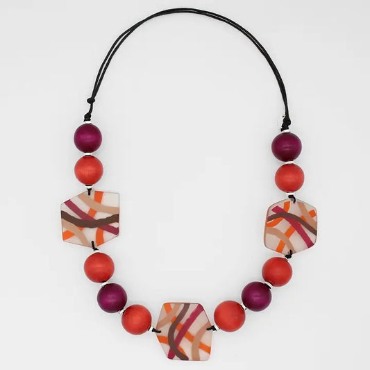 Saffron Bib Necklace