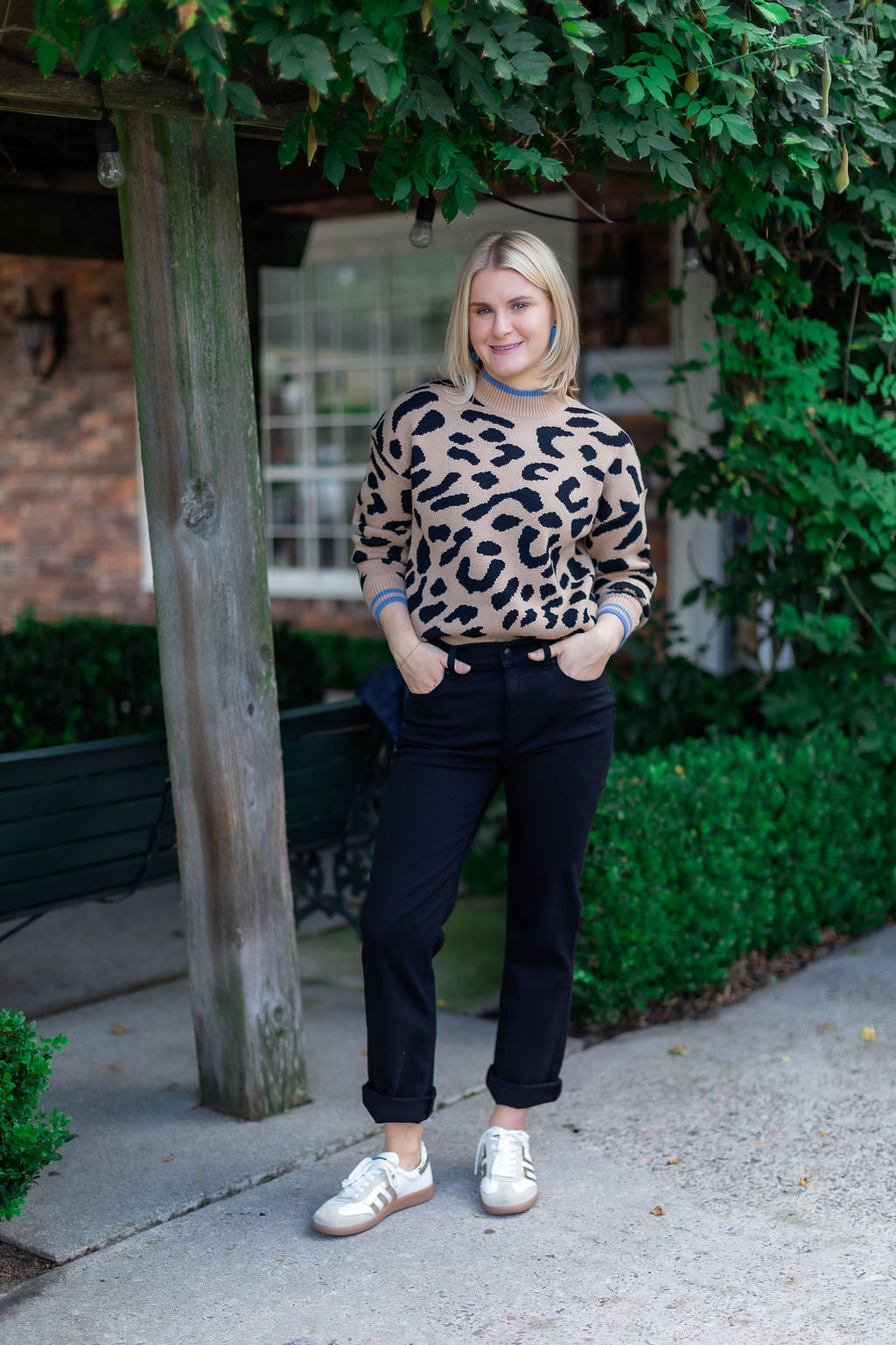 Cheetah Print Sweater
