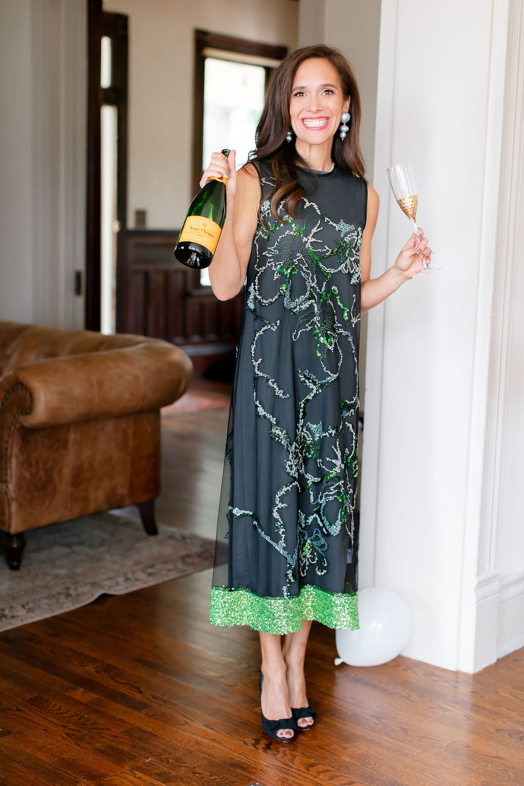 Floral Tulle Dress