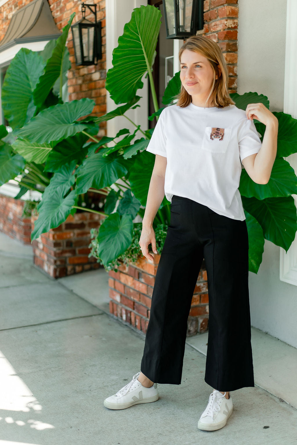 Tiger Tee | Blanco
