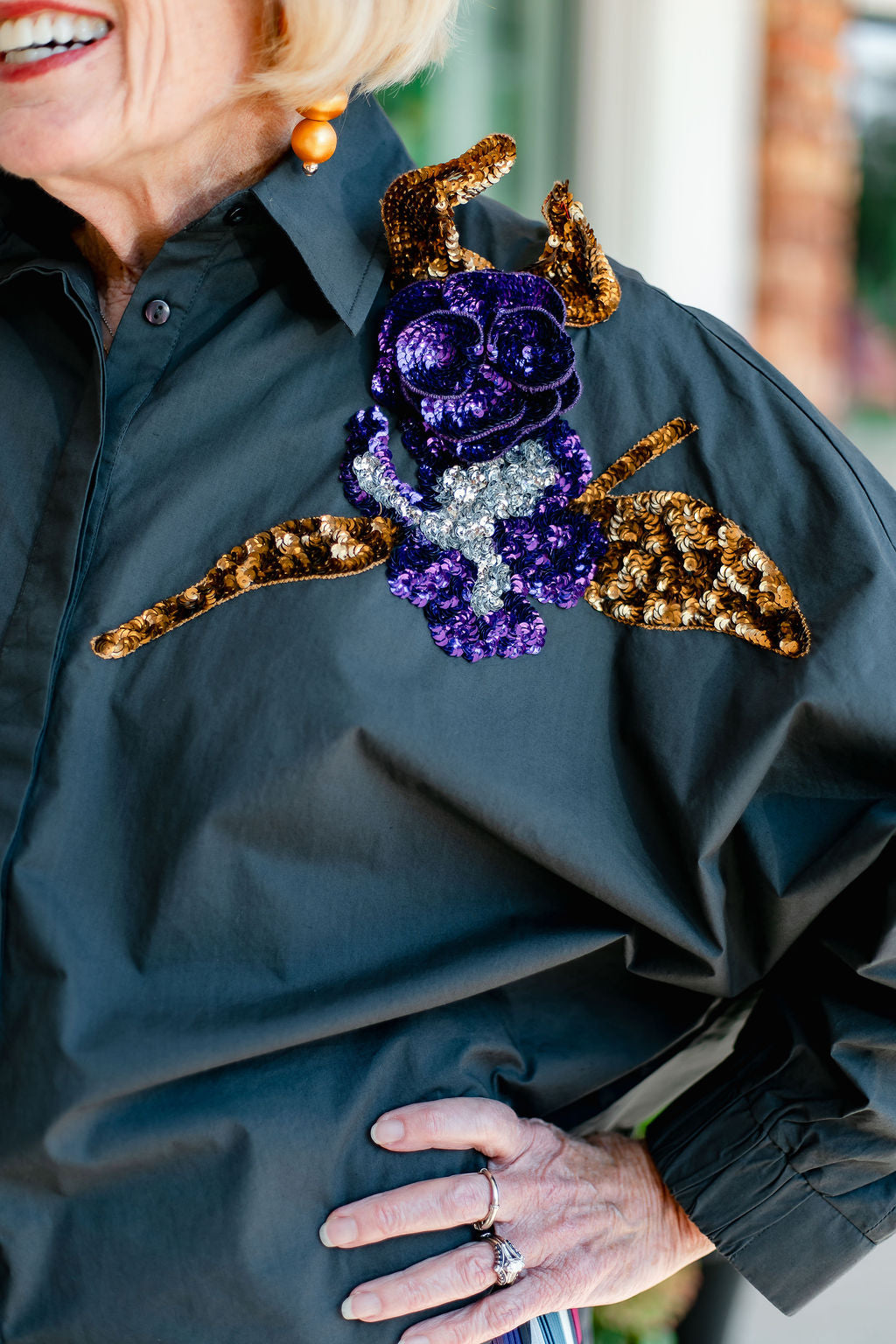 Caviar Blouse