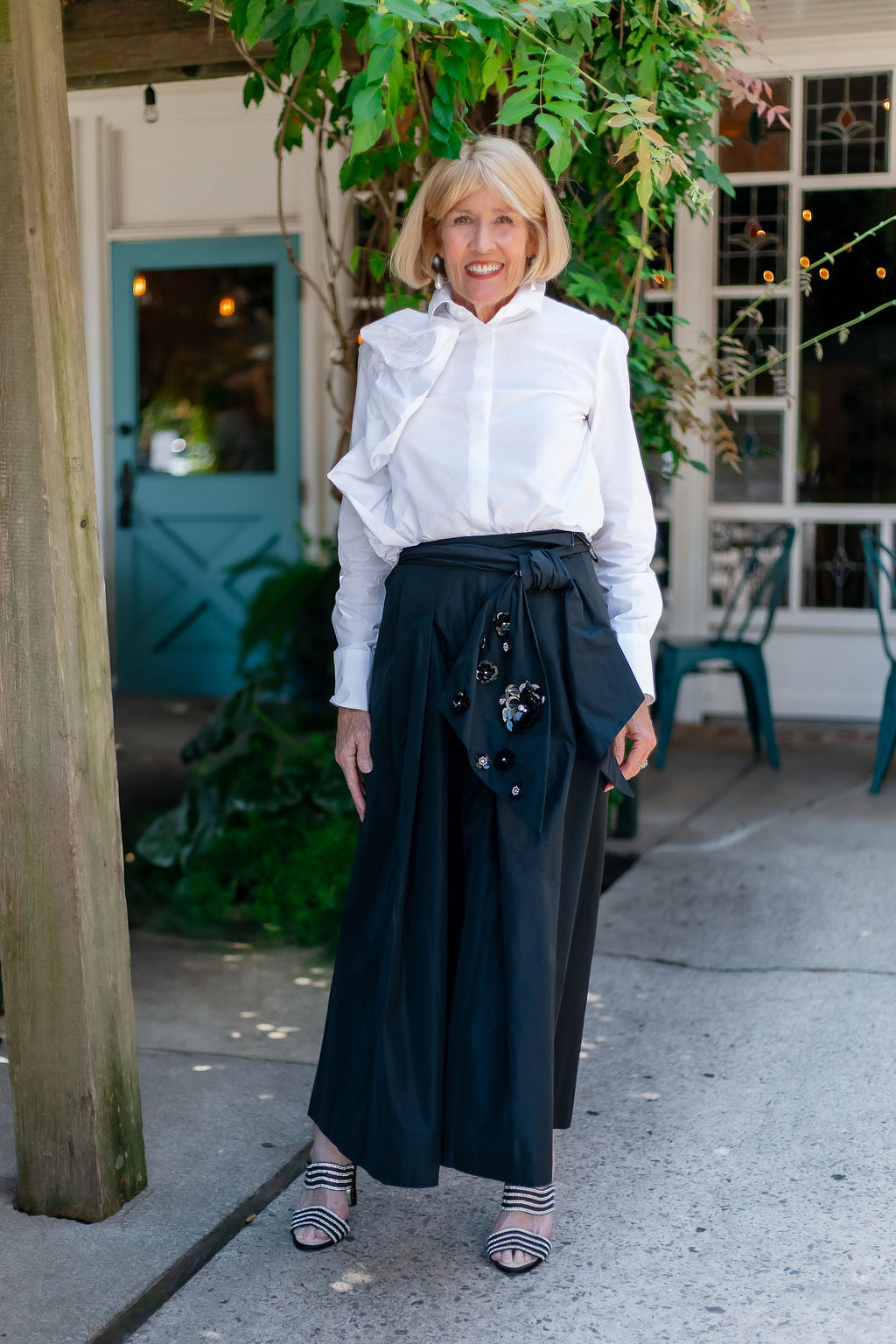 Wide Leg Culottes | Black