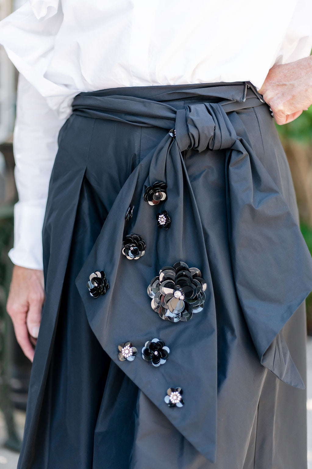 Wide Leg Culottes | Black