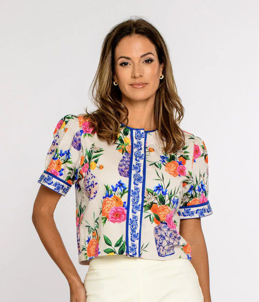 Coco Top | Ivory Ginger Jars