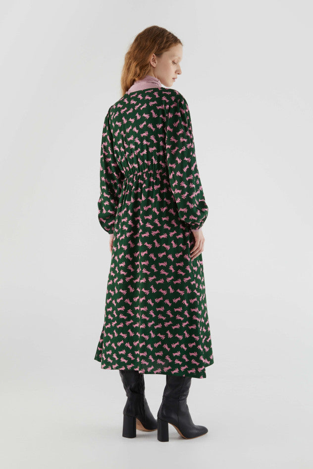 Rabbit Print Dress