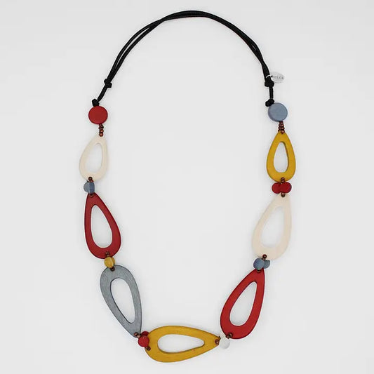 Wood Loop Necklace | Spice