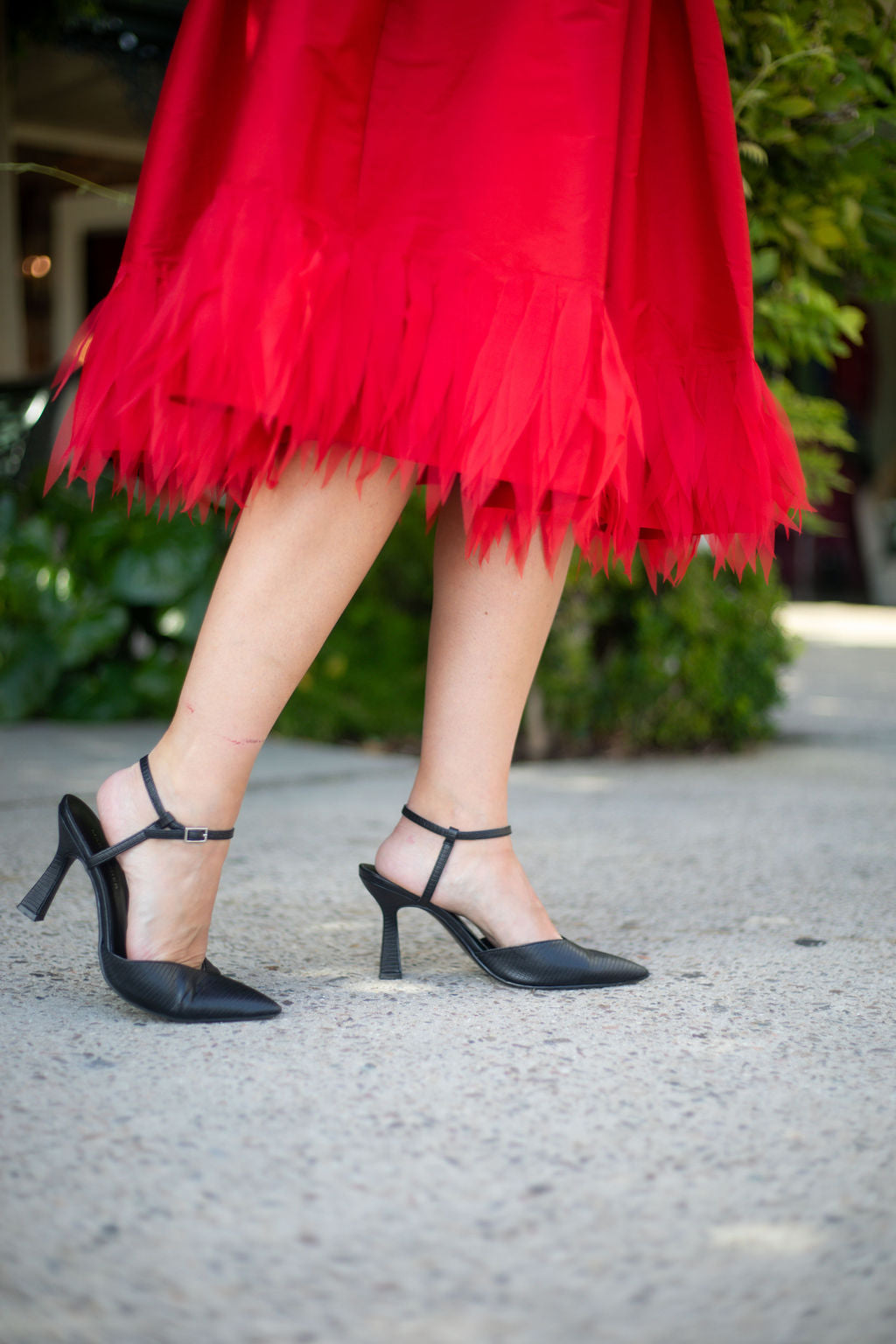 Barbara Midi | Red