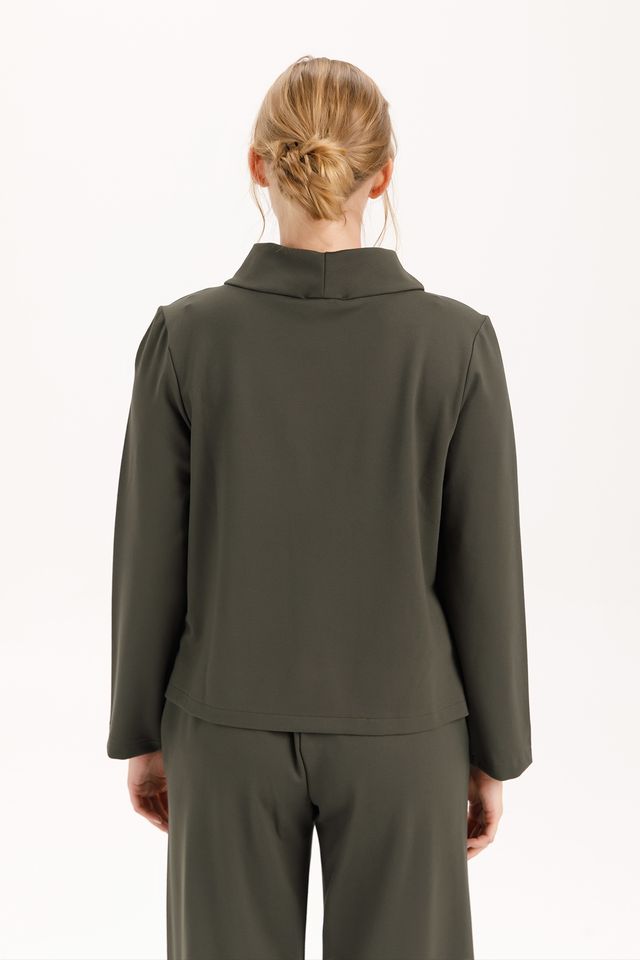 Funnel Neck Top | Olivo
