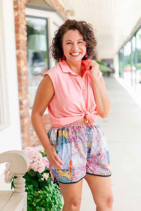 Short Sleeve Button Down