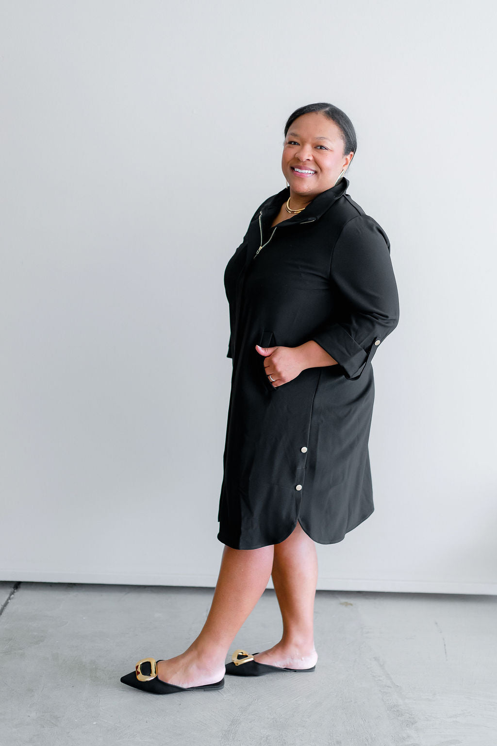Milo Dress | Classic Black